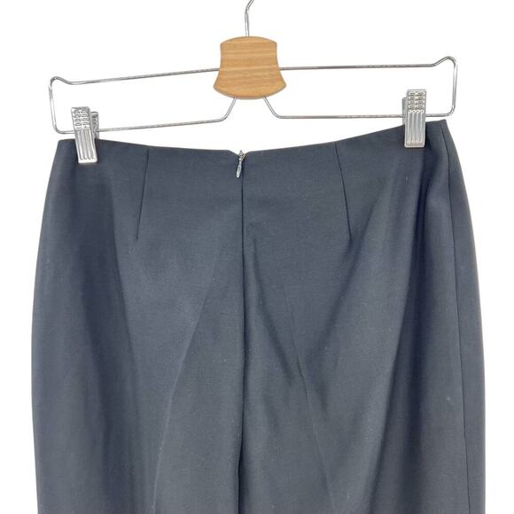 Versace Classic V2 Black Pleated Ankle Pants‎ Dress Pants Size 42 US 6 - Picture 7 of 10